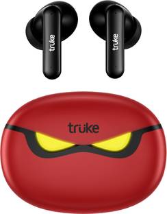 truke BTG3 Earbuds with Game Mode, 48H Playtime, ENC, 55ms Latency, 10mm Driver Bluetooth