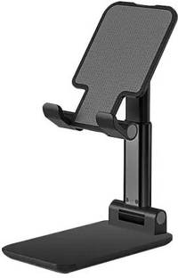 WHISTLE9 FOLD Mobile Stand Holder-[2020 Updated] Adjustable Cell Phone Stand, Foldable Portable Desktop Table Stand Phone Holder,Angle Height Adjustable Phone Stand Holder for Desk Tablet Stand, Fully Foldable | Angle Height Adjustable | Tab & Phone Holder Stand for Desk, Cradle, Dock, Desktop Tablet Stand Compatible with Smartphones & Tablets Mobile Holder
