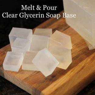 Royal Trends Ultra Clear Transparent Soap Base Made with Pure Coconut Oil & Glycerin for Soap Making DIY | ISO Certified | SLS & Paraben Free (500 g) (500 g)