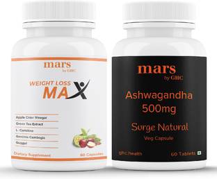 mars by GHC Weight loss Combo Weight loss Supplements and Ashwagandha For Immune Support