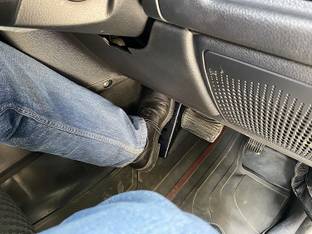 Auto MT Mahindra Thar 2020 Dead Pedal with Non-Slip Design & Durable Steel Car Pedal