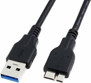 ULTRABYTES Type C 0.5 m USB 3.0 Male to Micro B Male Cable 0.5m B External Hard Drive Cable