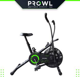 PROWL by TIGER SHROFF GT-40 Moving + Fixed Handle Dual-Action Stationary Exercise Bike