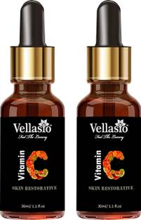 vellasio Vitamin C Face Serum - Skin Brightening Serum , Anti-Aging, Skin Repair, Supercharged Face Serum, Dark Circle, Fine Line & Sun Damage Corrector Face Serum