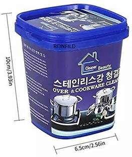 CLUBX Cookware Cleaner Paste Remove Stains Kitchen Cleaner Powder Toilet Cleaner