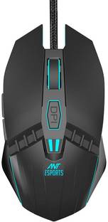 Ant Esports GM 50 Wired Ambidextrous Optical  Gaming Mouse