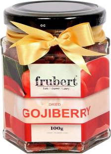 frubert Dried Gojiberry - 100gm ( Gluten Free, Vegan and No Preservative) . Goji Berries