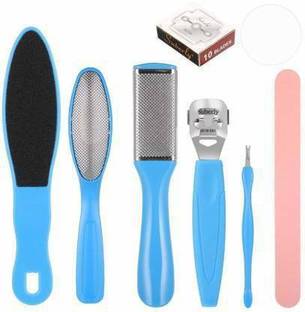 JOTKAPARKASH Manicure Set with 7 Tools with Pedicure Foot File Set Foot Care Tool Pack 2