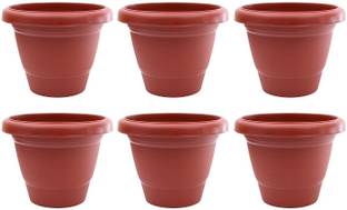 VirajSanchi Virajsanchi Plant Container Plastic Vase