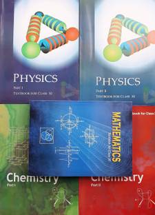 NCERT Class 11th (PCM) Set Of 5 Books Physics Part 1 & 2 Chemistry Part 1 & 2 And Mathematics NCERT Paperback In English