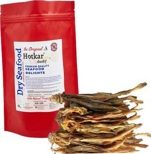 hotkar Pure Dry Salted Nutritious Bombay duck Fish(Bombil) Clean
