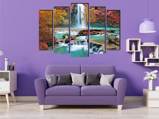 Approach home Decor 75 cm 3d Nature Wall Sticker Self Adhesive Sticker