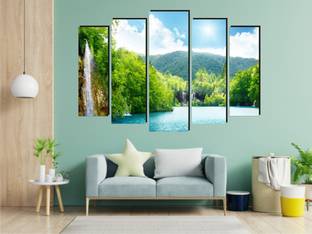 Approach home Decor 75 cm 3d Nature Wall Sticker Self Adhesive Sticker