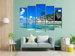 Approach home Decor 75 cm 3d Nature Wall Sticker Self Adhesive Sticker