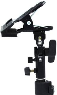 MILLETS Reflector Stand Holder Light Stand Bracket Mount Umbrella Bracket Photography Studio Heavy Duty Metal Clamp Holder for Reflector Tripod Bracket