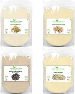 Shudh Online Ashwagandha, Safed White Musli, Kaunch Seed, Shatavari Powder, Testesterone Churna