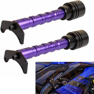 SORAX CNC SLIDER WITH FOR YAMAHA R15 V4/M4 PROPER FITTING GOOD QUALITY NEW LATEST R15 V4 SLIDER Bike Crash Guard
