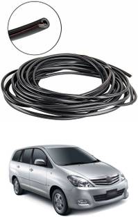 XZRTZ Car Door Edge Guards Clear, Rubber Seal Protector U Shape Edge Trim Car Door Edge Protection Fit for Most Car（Black　16Ft ）A242 Matte, Glossy, Chrome Toyota Innova Rear Garnish