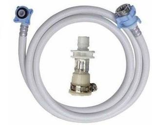 न्यू वेयर Hose Inlet Pipe for Top Loading Fully Automatic Washing Machine Water Inflow Hose Pipe With Inlet Hose Faucet Water Tap Adapter Connector होज़ पाइप