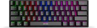 Ant Esports MK1300 Mini Red Swiitch Wired USB Tenkeyless Gaming Keyboard Compatible with Desktop, Laptop, Mac Easy to Use,Plug and Play,Quick, Comfy Durable body