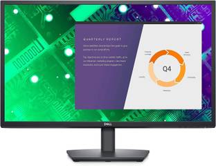 DELL 60.96 cm (24 inch) HD Monitor (E2422HS - Full HD (1920 x 1080) LED Backlit Monitor - IPS Panel - VGA, HDMI & DISPLAY PORT, Inbuilt Speakers, Height Adjustable, 3 Years Warranty ( Black)) (Response Time: 10 ms))