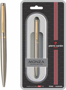 PIERRE CARDIN Monza - C/N Finish Exclusive Metal Body With Twist Mechanism Blister Pack Ball Pen