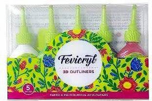 Fevicryl 3D OUTLINER ASSORTED PACK