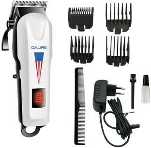 DALING DL-1163 PROFESSIONAL RECHARGABLE CLIPPER LCD DISPLAY Trimmer 90 min  Runtime 6 Length Settings
