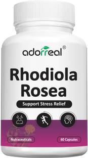 Adorreal Rhodiola Rosea Support Stress Relief 60 Capsules Pack of 1