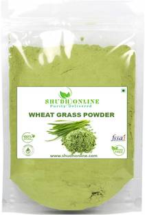 Shudh Online Wheat Grass Powder Organic, Wheatgrass Juice (Vegan, Detox, Protein, Superfood)