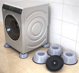 Etofli Washing Machine Anti Vibration Pads Washer Foot Pads Dryer Heightening Pads Stabilizer Support Stand for Home (4) Detergent Powder