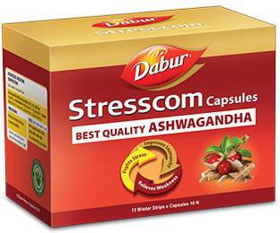 Dabur Stresscom Ashwagandha 60 Capsules