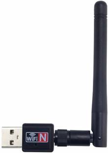 dnr One For All 500 to 1000 Mbps Mini Wireless USB WiFi Receiver Antenna Adapter Dongle for PC, Desktop and Laptops External (Standard) 3.6 Mbps Data Card ,Calls not Supported