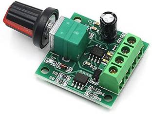 TRUSTECH DC 1.8V 3V 5V 6V 12V 2a PWM Motor Speed Controller Low Voltage Motor Speed Controller PWM 0~100% Adjustable Drive Module PWM Speed Controller DC Motor Electronic Components Electronic Hobby Kit