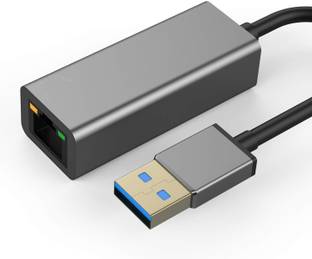 microware USB Giga to LAN USB 3.0 1000 Mbps High Speed Network Adapter Cable Extension Fastest Lan Adapter