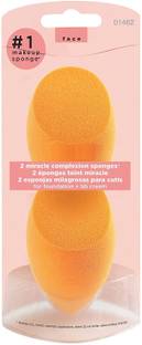 MYN Professional Original Real Techniques 2 Miracle Complexion Sponges MakeUp Set With Revolutionary Foam Technology You Can Use Damp or Dry for a Smooth Finished Look