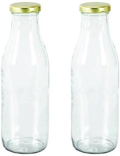1st Time Glass Milk Container  - 300 ml