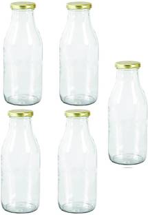 1st Time Glass Milk Container  - 500 ml