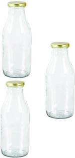 1st Time Glass Milk Container  - 500 ml