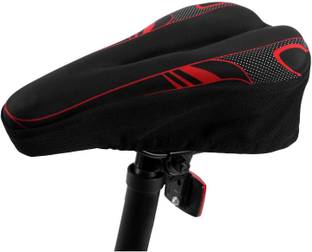 RESHNE Heavy Bicycle Silicone Gel Saddle Seat & Cushion Pad Gel Cover Bicycle Seat Cover Free Size