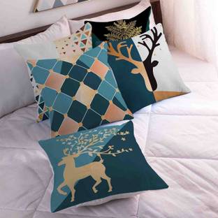 fabrigaanza Jute Cushions Cover