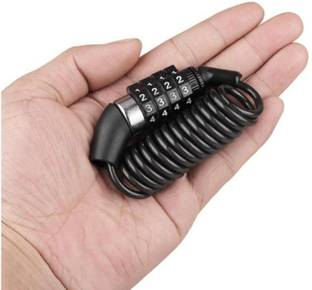 Qiisx Steel Combination Lock For Helmet