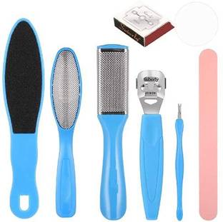 JOTKAPARKASH Manicure Set with 7 Tools with Pedicure Foot File Set Foot Care Tool Pack 2