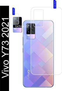 DESIBUZZ Back Screen Guard for Vivo Y73, vivo Y73 Camera lens