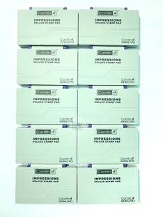 Camlin Stamp Pad (For Seal) Set of 10