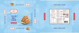 ramsewak sahu gajak udhyog Cream Roll Gajak Box
