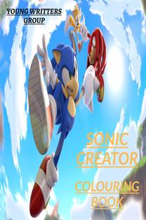 sonic creator colouring book  - colouring book