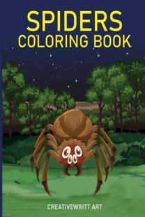 Spiders Coloring Book