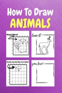 How To Draw Animals  - A Step-by-Step Drawing and Activity Book for Kids to Learn to Draw Animals