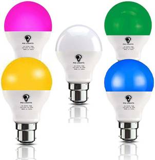 mg lights 9 W Basic Standard B22 LED Bulb